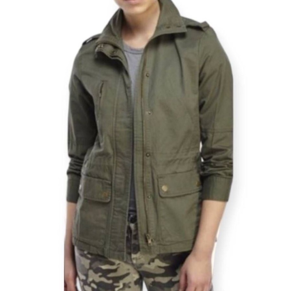 Love Tree Army Utility Zippered Jacket